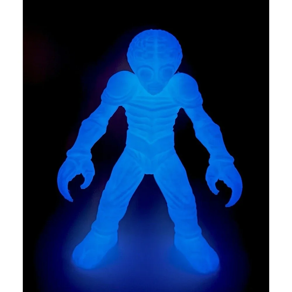 This Island Earth Metaluna Monster Blue Glow In The Dark Toy
